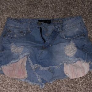 Aeropostale size 0 shorts ! Light blue